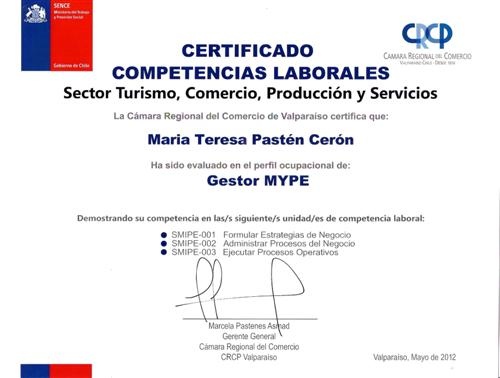 Certificaciones